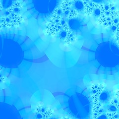 Image showing Fractal background graphic
