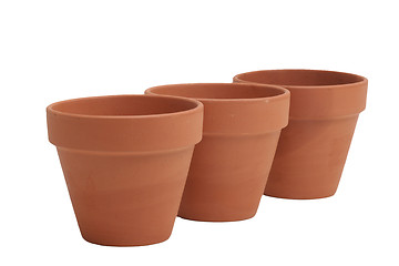 Image showing flower pots