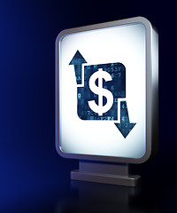 Image showing Business concept: Finance on billboard background