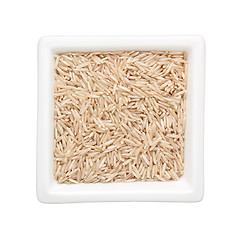 Image showing Brown basmati rice