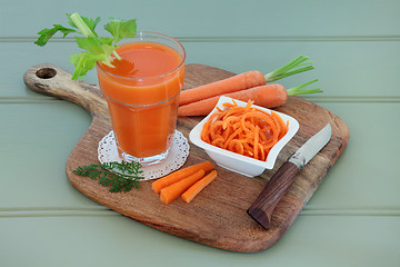 Image showing Carrot Juice Drink