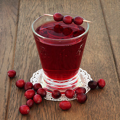 Image showing Cranberry Juice Drink