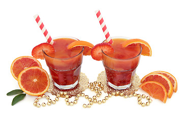 Image showing Blood Orange Fruit Juice 