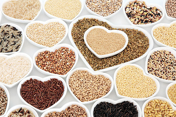 Image showing Healthy Grain Food Selection