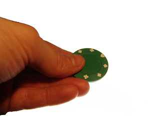 Image showing Green Chip