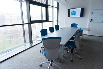 Image showing office meeting room