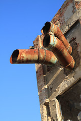 Image showing ruins of old factory