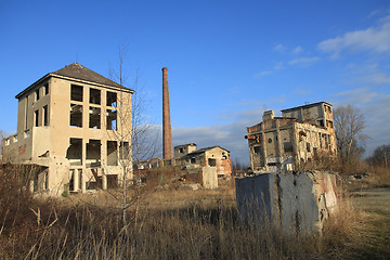 Image showing ruins of old factory