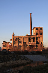 Image showing ruins of old factory