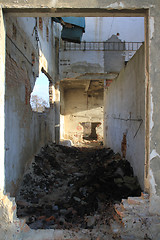 Image showing ruins of old factory