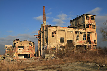 Image showing ruins of old factory