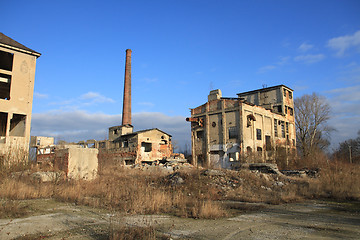 Image showing ruins of old factory