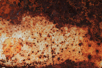 Image showing rusting steel texture