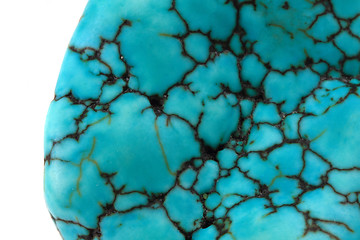 Image showing turquoise mineralbackgroun