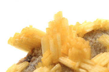 Image showing yellow alunite mineral