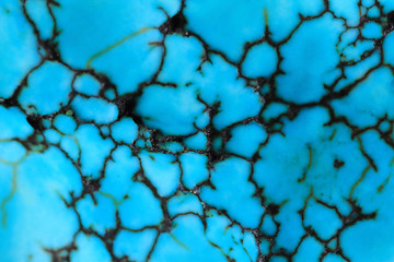 Image showing turquoise mineralbackgroun