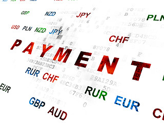 Image showing Banking concept: Payment on Digital background