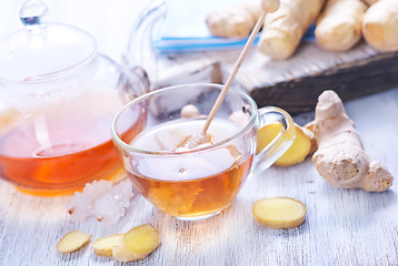 Image showing ginger tea