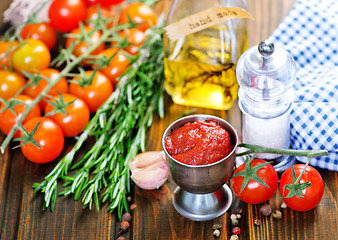 Image showing tomato pasta