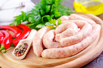 Image showing sausages