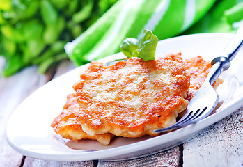 Image showing fried chicken cutlet