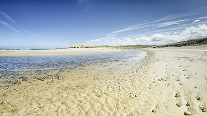 Image showing sand beach at Donegal Ireland