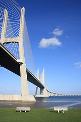 Image showing Vasco da Gama Bridge