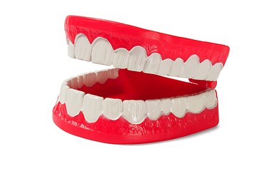 Image showing Denture on white