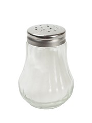 Image showing Salt shaker on white