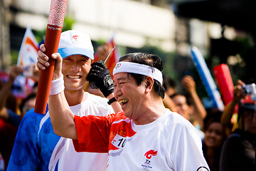 Image showing Olympic Torch Relay