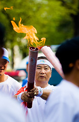 Image showing Olympic Torch Relay