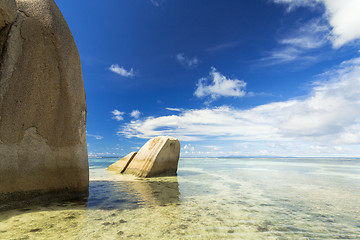 Image showing Anse Source D\'Argent beach