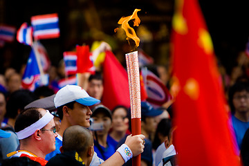 Image showing Olympic Torch Relay