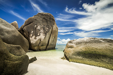 Image showing Anse Source D\'Argent beach