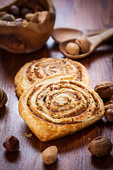 Image showing Homemade nut pastry