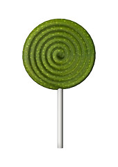 Image showing 3D Illustration Lollipop on White