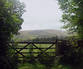 Image showing Gate to the Countryside