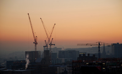 Image showing City of Cranes