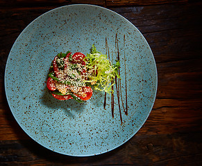 Image showing Healthy salad, close-up