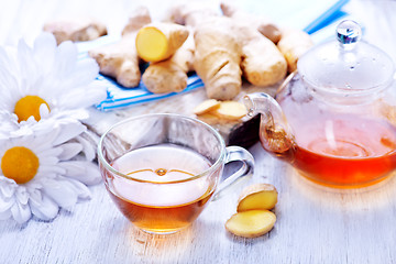 Image showing ginger tea