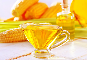 Image showing corn oil