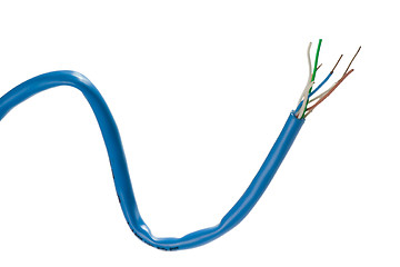 Image showing Network cable cut

