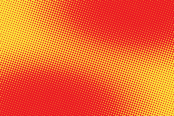 Image showing retro comic red pink background raster gradient halftone