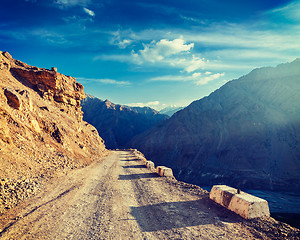 Image showing Road in Himalayas