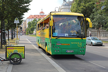 Image showing Sightseeing Bus Vienna