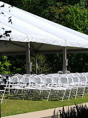 Image showing Outdoor Event Seating