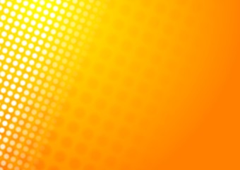 Image showing Shiny abstract orange background