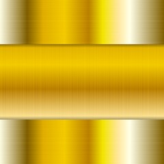 Image showing Abstract tech golden texture background
