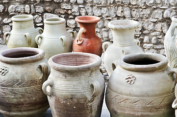 Image showing Vases and amphoras