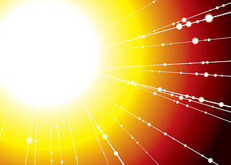 Image showing sun ray